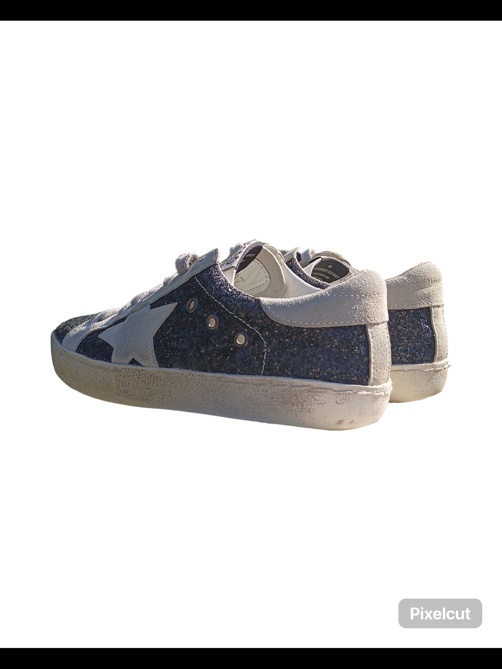 🔥Golden Goose Super-Star glitter sneakers | Women's Size 37(Us 6.5-7) - Picture 6 of 11
